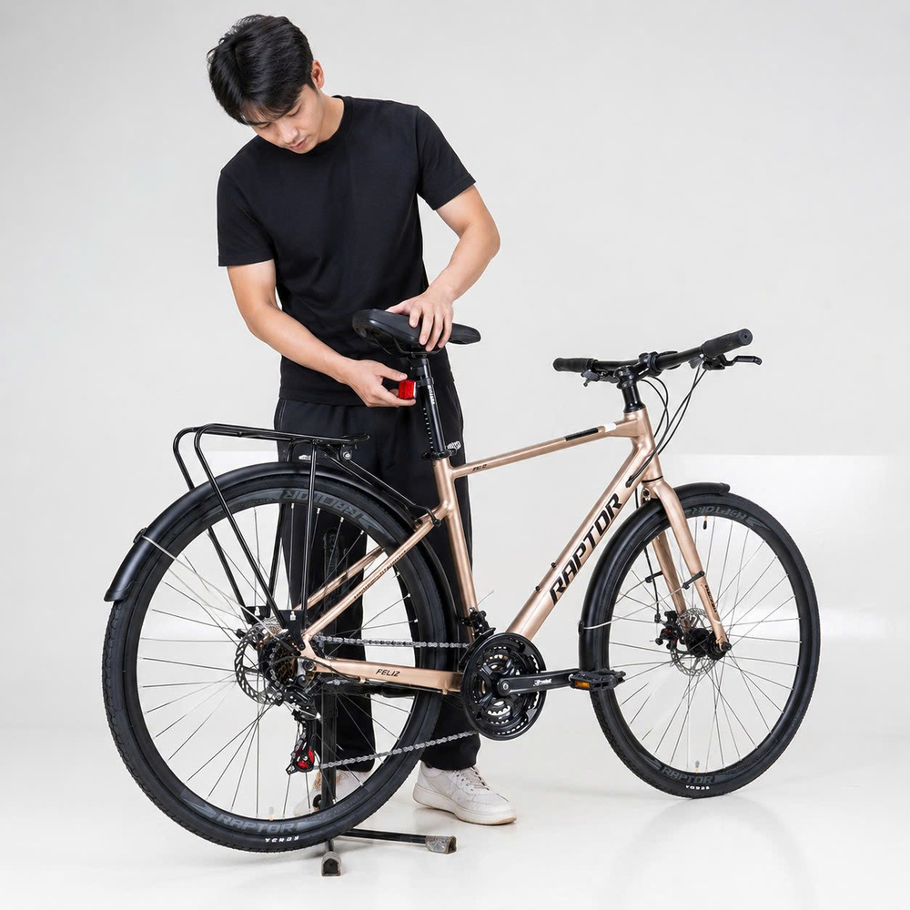 tư thế đạp xe đúng